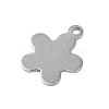 Non-Tarnish 201 Stainless Steel Charms STAS-C108-38P-2