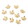 Brass Micro Pave Cubic Zirconia Pendants ZIRC-H120-01G-1