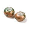 Opaque Spray Painted Glass Beads X1-GLAA-G118-01T-2