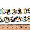 Spray Painted Synthetic Turquoise Beads Strands G-N352-28A-05-4