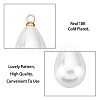 BENECREAT ABS Plastic Imitation Pearl Pendants KK-BC0010-75-5