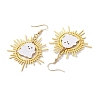 Ghost Alloy Enamel Dangle Earrings EJEW-TA00492-4