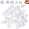 Gorgecraft 50Pcs 5 Style Plastic Wine Bottle Stopper KY-GF0001-32-1