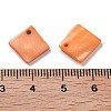 Natural Freshwater Shell Dyed Pendants SHEL-D082-17D-3