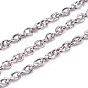 Tarnish Resistant 304 Stainless Steel Cable Chain STAS-I107-14P-1