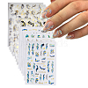 HOBBIESAY 14Pcs 7 Style Nail Art Stickers MRMJ-HY0002-32-3