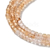 Gradient Color Natural Citrine Beads Strands G-J400-A01-01-4