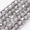 Electroplate Glass Beads Strands EGLA-D018-4x4mm-31-1