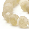 Watermelon Stone Glass Beads Strands G-T106-253-2