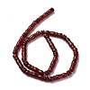 Natural Carnelian(Dyed & Heated) Beads Strands G-C135-B01-01-2