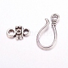 Tibetan Style Hook and Eye Clasps LS-LF1278Y-NF-1