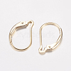 Yellow Gold Filled Leverback Earring Findings KK-K200-04G-2