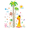 PVC Height Growth Chart Wall Sticker DIY-WH0232-038-1