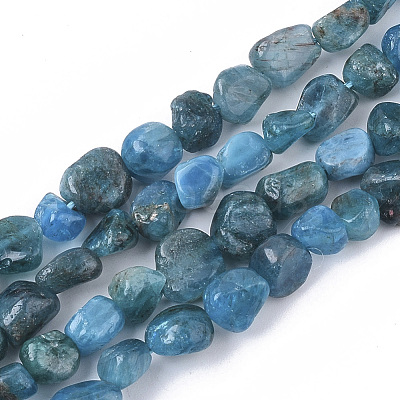Natural Apatite Beads Strands G-S363-046A-1
