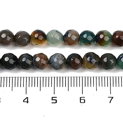 Natural Agate Beads Strands G-C082-A01-24-1