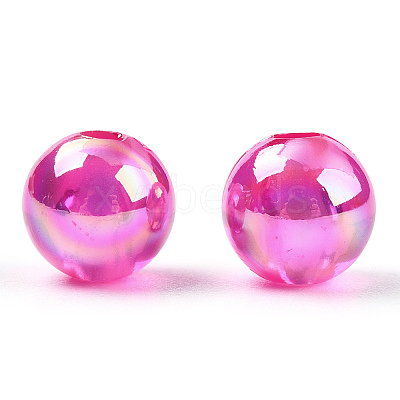 Transparent Acrylic Beads MACR-T046-01E-07-1