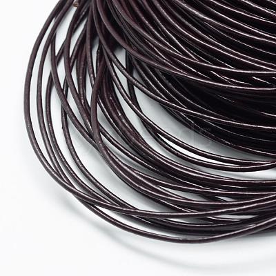 Spray Painted Cowhide Leather Cords WL-R001-2.0mm-02-1