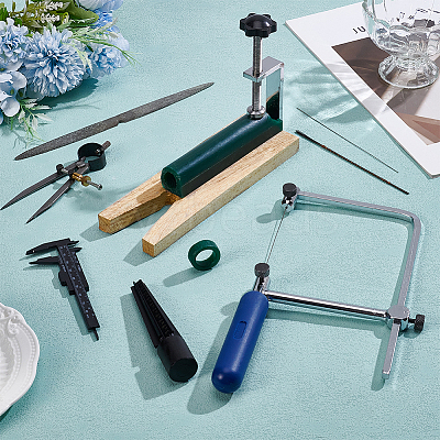 8 Styles DIY Finger Ring Tool Sets TOOL-UN0001-72-1