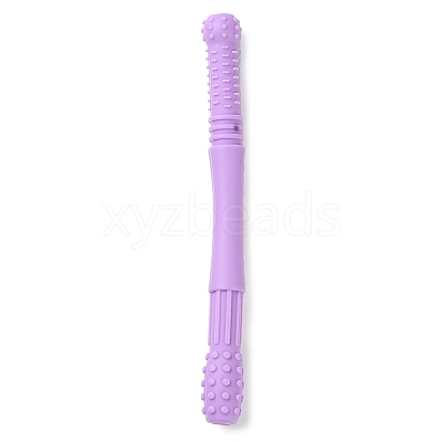 Food Grade Silicone Hollow Teether Tube LS-SIL-P004-A03-1