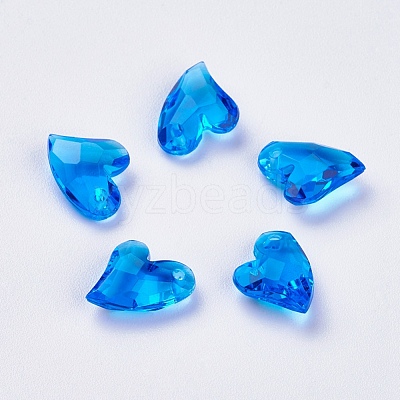 Transparent Acrylic Charms MACR-G055-11mm-04X-1