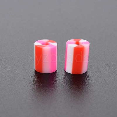 Fixed Mixed 5 Style Handmade Polymer Clay Beads CLAY-S096-012E-1