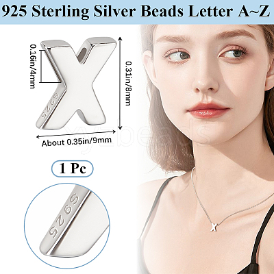 Sterling Silver Beads STER-WH20005-02X-1