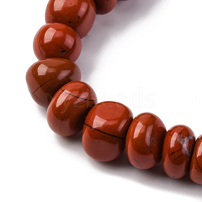 Natural Red Jaseper Beads Strands G-RM250109-B4-1