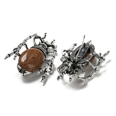 Dual-use Items Alloy Brooch JEWB-C026-05D-AS-1