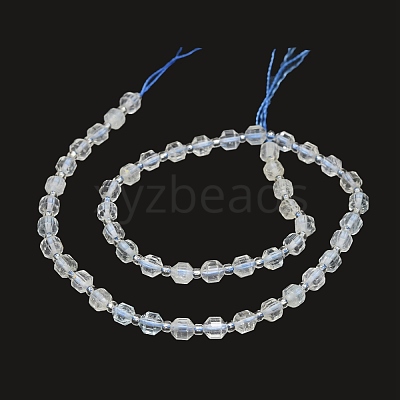 Natural White Topaz Beads Strands G-O201B-30-1