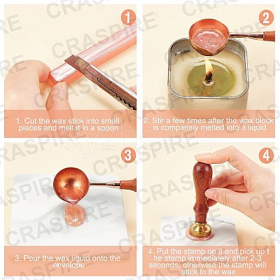 Sealing Wax Sticks DIY-WH0264-15B-1