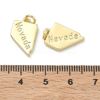 Brass Pendants KK-D229-22B-G-1