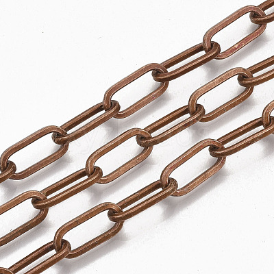 Unwelded Iron Paperclip Chains CH-S125-02C-R-1