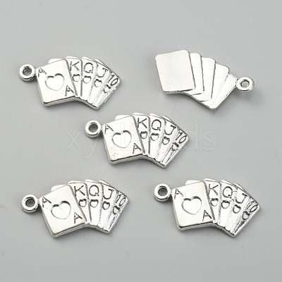 Tibetan Style Alloy Pendants FIND-CJC0016-10AS-1
