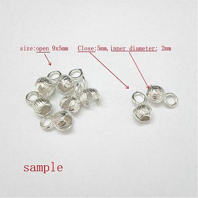 Brass Bead Tips KK-N0070-01P-B-1