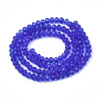 Glass Beads Strands EGLA-A034-T1mm-D31-1