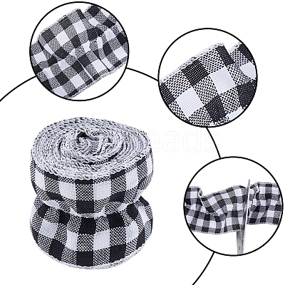 6 Rolls Polyester Ribbon OCOR-GF0005-84A-1