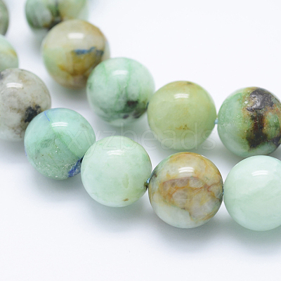 Natural Chrysocolla Beads Strands G-J373-02-10m-1