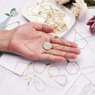 DIY Dangle Earring Making Kits DIY-MP0001-02-1
