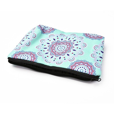 Polyester Tarp Zip Cosmetic Pouches ABAG-G010-04J-1
