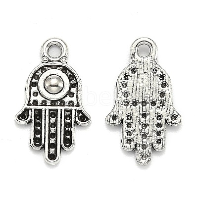 Tibetan Style Alloy Pendants TIBEP-MSMC021-03AS-1