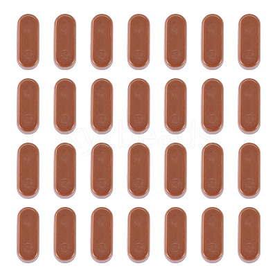 Opaque Acrylic European Beads OACR-TAC0019-006I-1