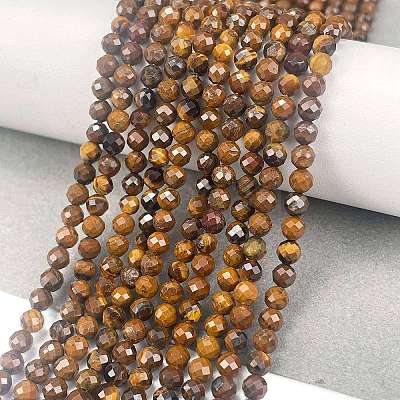 Natural Tiger Eye Beads Strands LS-G-M399-03C-1