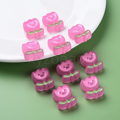 Transparent Acrylic Beads X-MACR-S374-03B-02-1