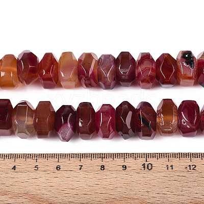 Natural Agate Beads Strands G-N356-01A-08-1