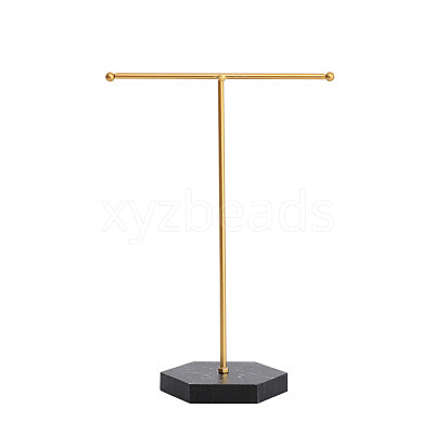 T Shaped Iron Earring Display Stand CON-PW0001-145B-1