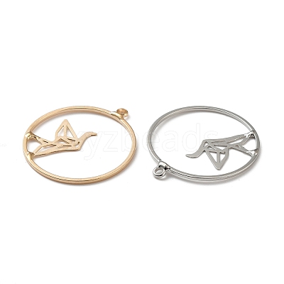 20Pcs 2 Colors Alloy Hollow Pendants FIND-UN0001-13-1