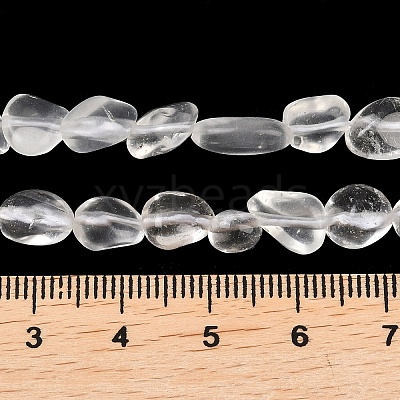 Natural Quartz Crystal Beads Strands G-K395-B01-01-1