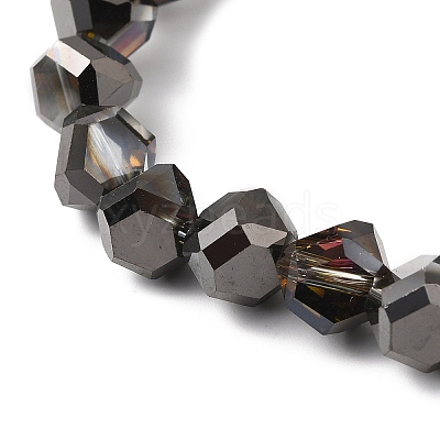 Transparent Electroplate Glass Beads Strands EGLA-I017-04-HP03-1