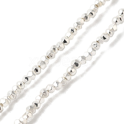 Electroplated Synthetic Non-magnetic Hematite Beads Strands G-I364-O01-S-1