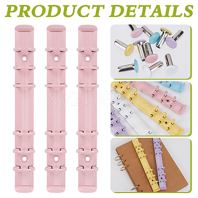 5 Colors Iron Binding Combs FIND-GF0007-07B-1